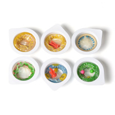 Recare Spike Condom Green (з рядами шипів)