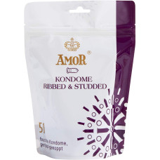 Amor Ribbed & Studded 50 шт