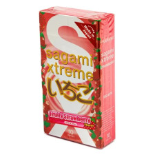 Sagami Xtreme Strawberry 0,04 мм, 10 шт