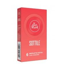 Love Match Sottile (Thin), 54 мм, 6 шт