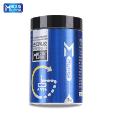 Muaisi Blue с повышенным количеством смазки с пузырьками 0.02 мм, 12 шт.