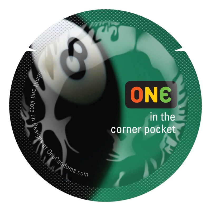 ONE Color Sensations - ONE is the corner pocket (Black) 1 шт