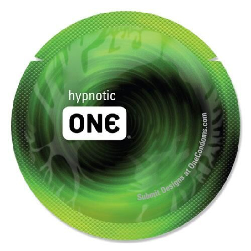 ONE Glowing Pleasures, 1 шт, светится в темноте, со смазкой