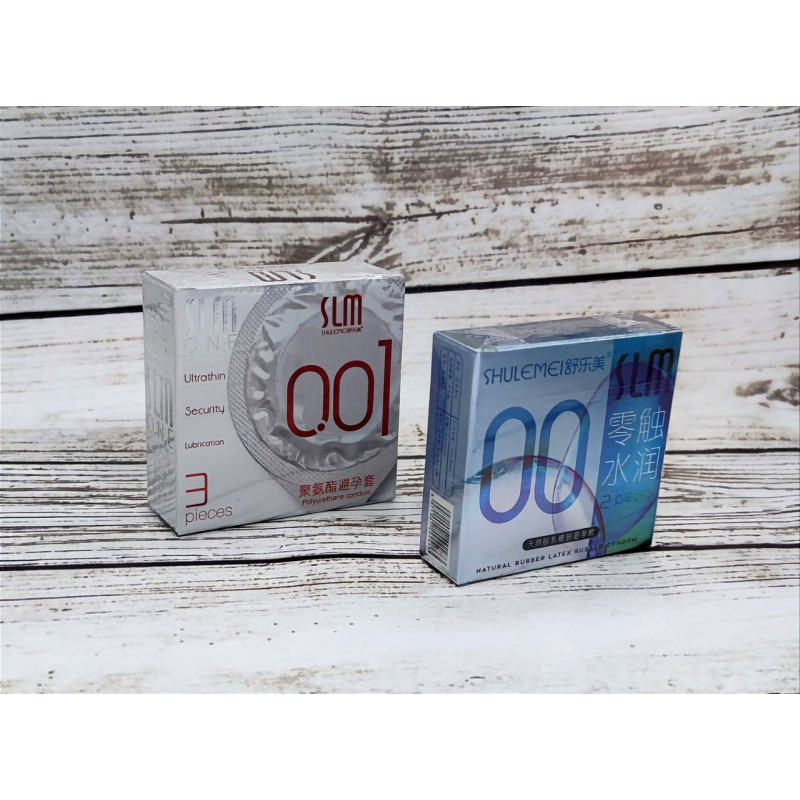 Shulemei 0.01 с гиалуроновой кислотой 2 шт Shulemei 0.01 с гиалуроновой кислотой 2 шт