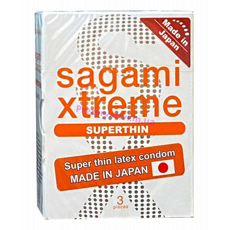 Sagami Xtreme Superthhin 3 шт Sagami Xtreme Superthhin 3 шт