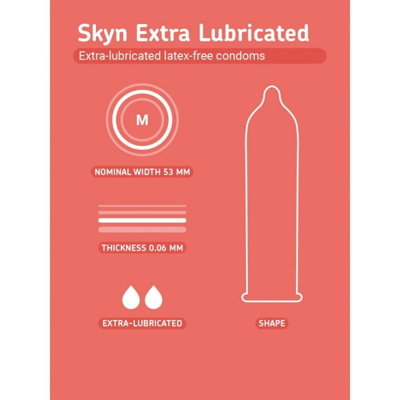 Безлатексные SKYN Extra Lubricated с дополнительной смазкой 10 шт Безлатексные SKYN Extra Lubricated с дополнительной смазкой 10 шт