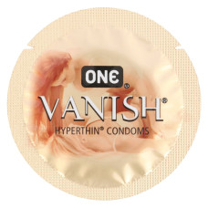 Набор ONE Vanish Hyperthin, 100 шт, ультратонкие, со смазкой, упаковка-тубус