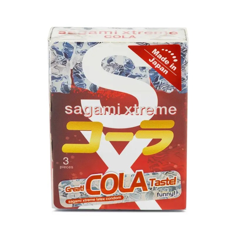 Sagami Xtreme Cola flavor 3 шт Sagami Xtreme Cola flavor 3 шт