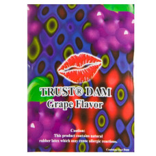 Латексная салфетка Latex Dental Dams Grape 1 шт