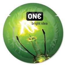 ONE Glowing Pleasures, 100 шт, світяться в темряві, зі змазкою, паковання-тубус