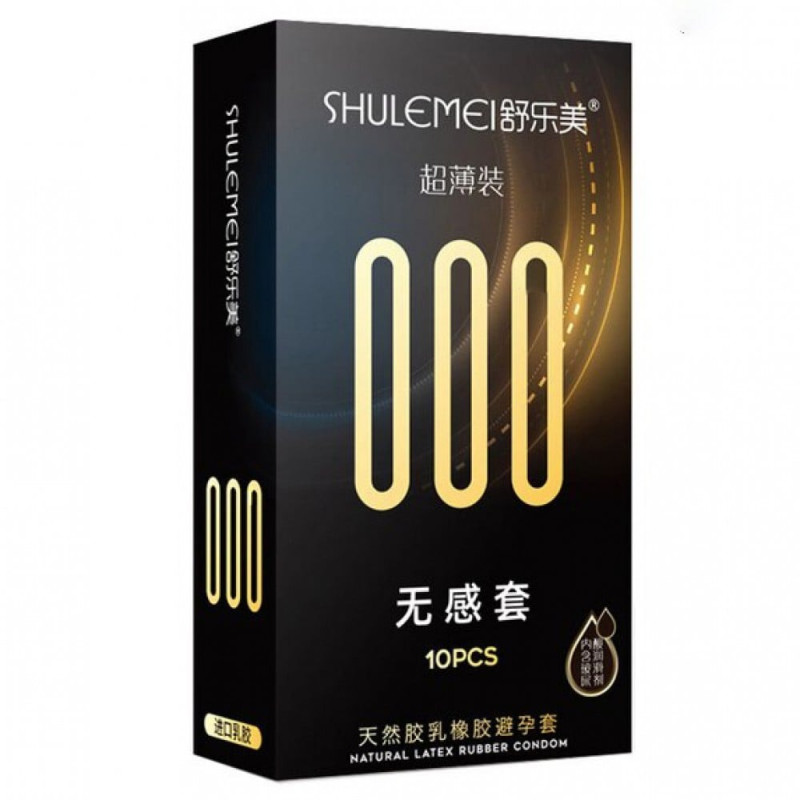 Ультратонкі Shulemei 000 більше мастила 10 шт Ультратонкі Shulemei 000 більше мастила 10 шт