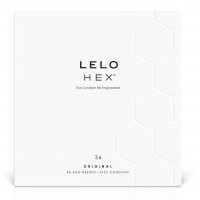LELO HEX Condoms Original 36 Pack, тонкі та суперміцні