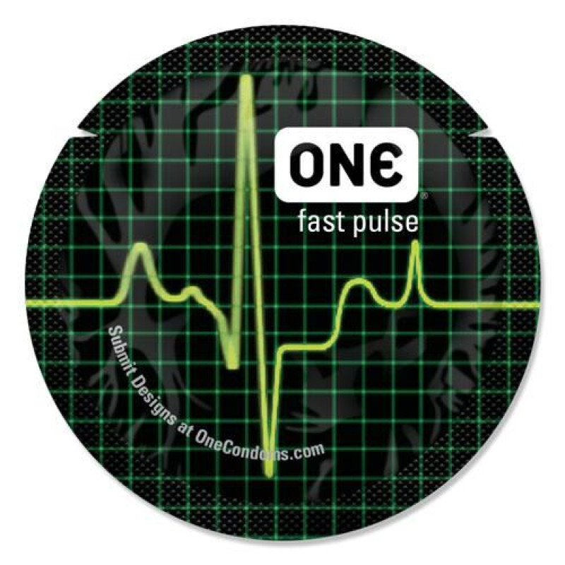 ONE Glowing Pleasures, 100 шт, світяться в темряві, зі змазкою, паковання-тубус