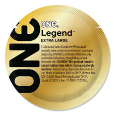 Набор ONE Legend XL, 100 шт, увеличенный размер, расширение на конце, упаковка-тубус