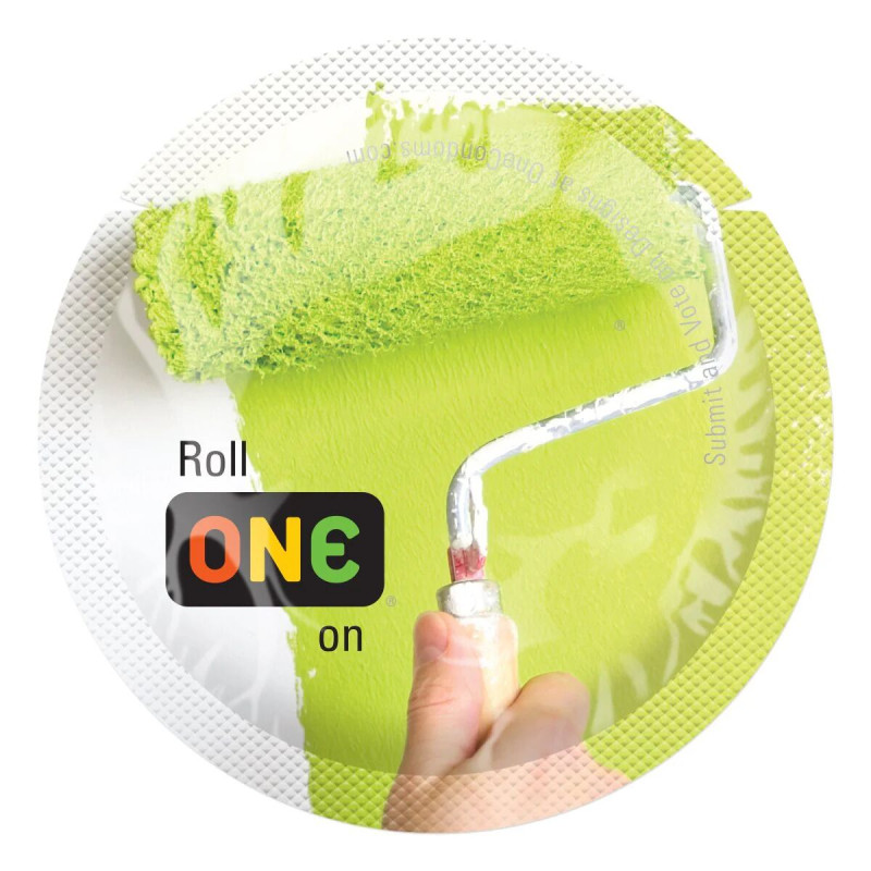 ONE Color Sensations - Roll ONE on (Green) 1 шт