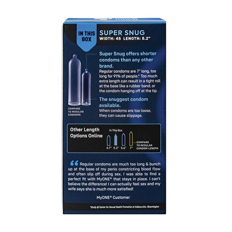 MyONE Super Snug 10 шт, картонная коробка