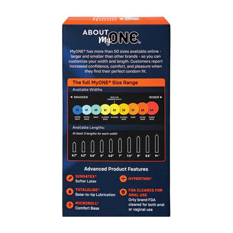 MyONE Extra Wide & Long10 шт, картонная коробка