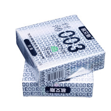 Muaisi Silver с ребристой текстурой 0,03 мм, 3 шт