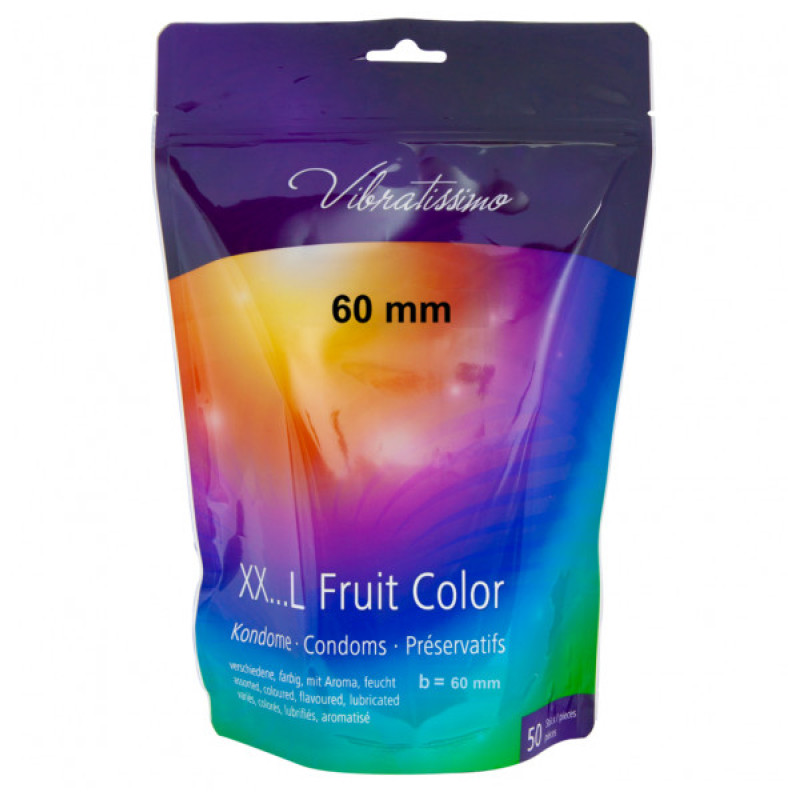 Vibratissimo XX ... L Fruit Color, 60 мм, 50 шт Vibratissimo XX ... L Fruit Color, 60 мм, 50 шт