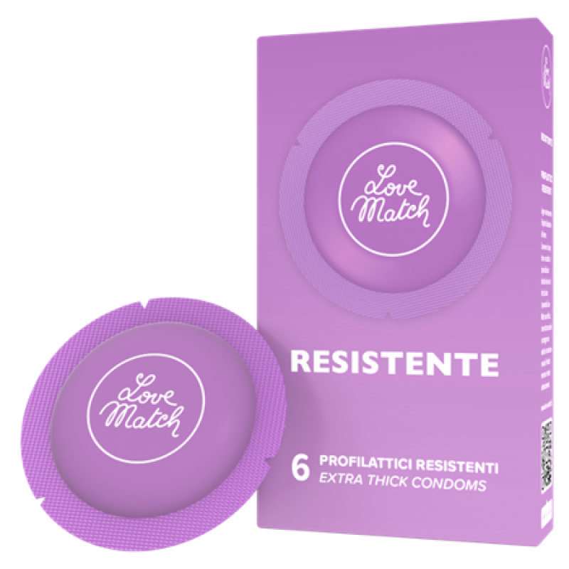 Love Match Resistente (Strong), 54 мм, 6 шт Love Match Resistente (Strong), 54 мм, 6 шт