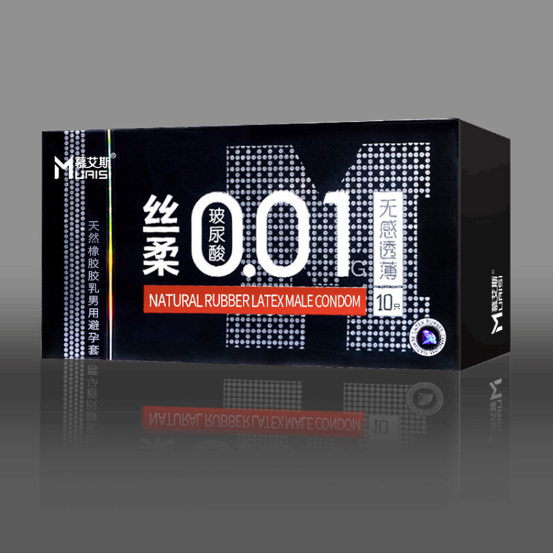 Muaisi Black с повышенным количеством смазки 0,01 мм, 10 шт. Muaisi Black с повышенным количеством смазки 0,01 мм, 10 шт.