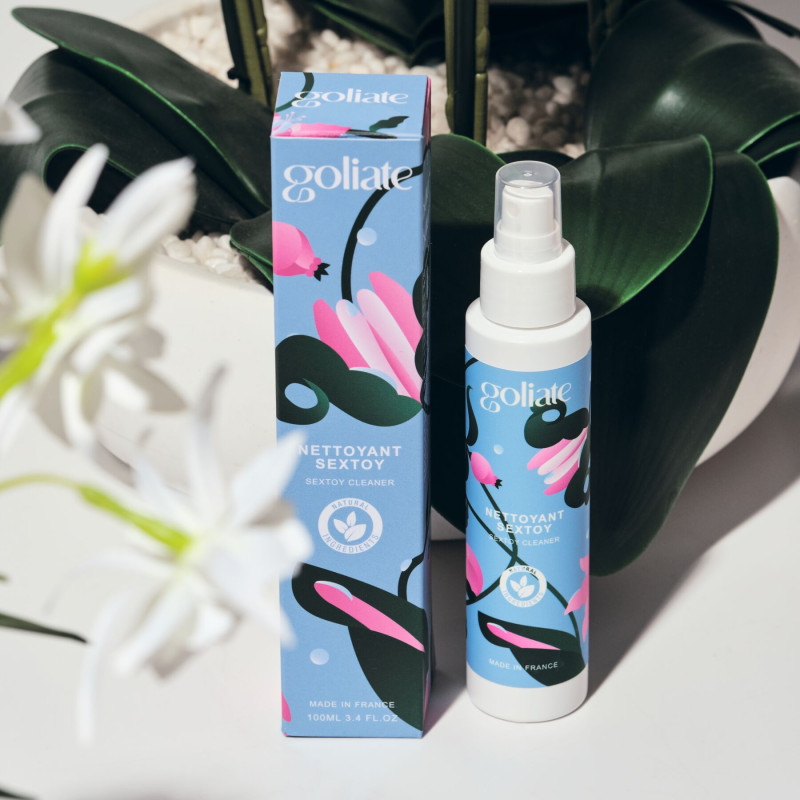 Антибактериальный спрей для игрушек Goliate Nettoyant Sextoy 100 мл, безопасен для тела