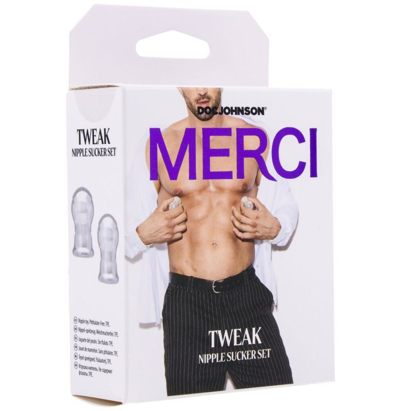 Присоски для сосков Doc Johnson Merci - Tweak - Nipple Sucker Set