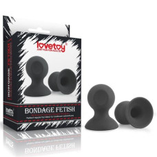 Зажимы для сосков LoveToy Bondage Fetish Silicone Comfort Nipple Suckers
