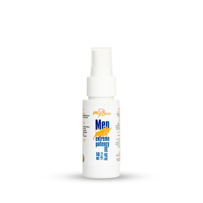 Інтимний спрей-лубрикант для чоловіків MyLove Man Extreme Potency Med Spray, 50 мл