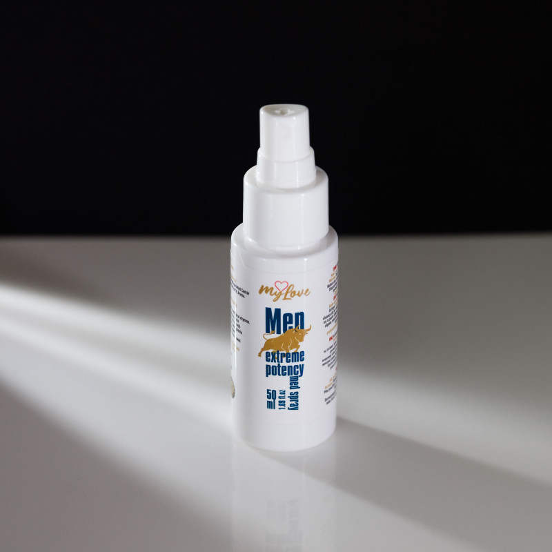 Інтимний спрей-лубрикант для чоловіків MyLove Man Extreme Potency Med Spray, 50 мл