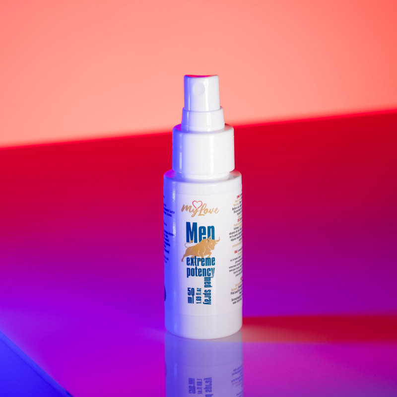 Інтимний спрей-лубрикант для чоловіків MyLove Man Extreme Potency Med Spray, 50 мл