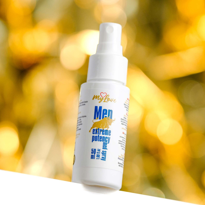 Інтимний спрей-лубрикант для чоловіків MyLove Man Extreme Potency Med Spray, 50 мл