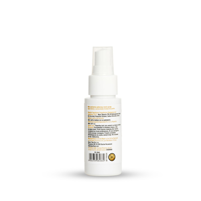 Інтимний спрей-лубрикант для чоловіків MyLove Man Extreme Potency Med Spray, 50 мл