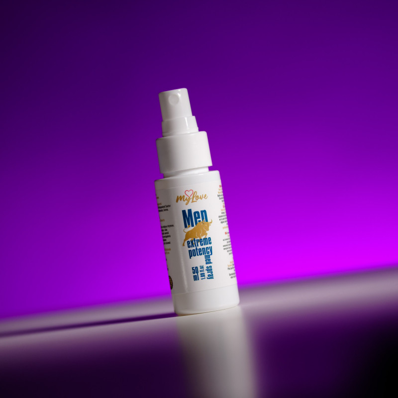 Інтимний спрей-лубрикант для чоловіків MyLove Man Extreme Potency Med Spray, 50 мл