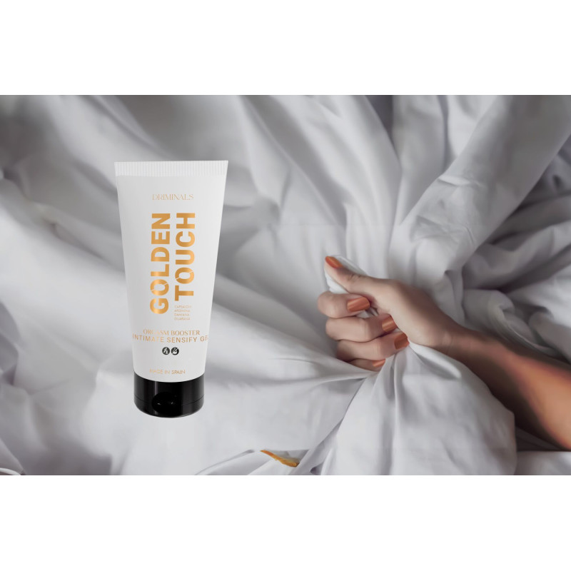Збуджувальний гель для клітора Driminals Golden Touch Orgasm Booster, 30 мл, розігрів та поколювання