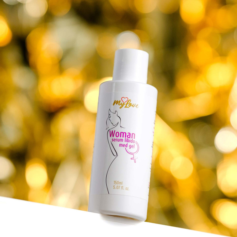 Інтимний гель-лубрикант для жінок MyLove Woman Serum Libido Med Gel, 150 мл